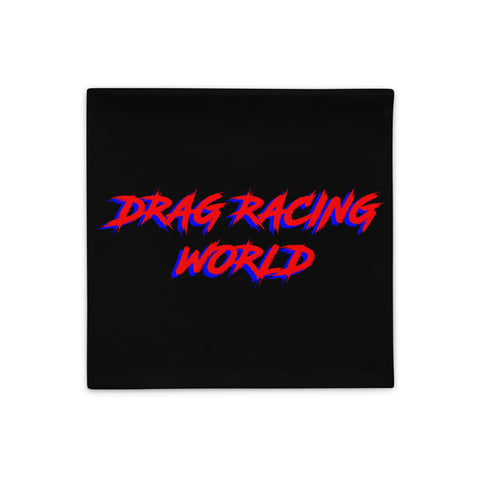 Drag Racing World Pillow Case