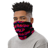 Drag Racing World Neck Gaiter