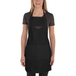 Drag Racing World Embroidered Apron