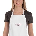 Drag Racing World Embroidered Apron