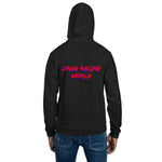 Drag Racing World Hoodie sweater with zipper